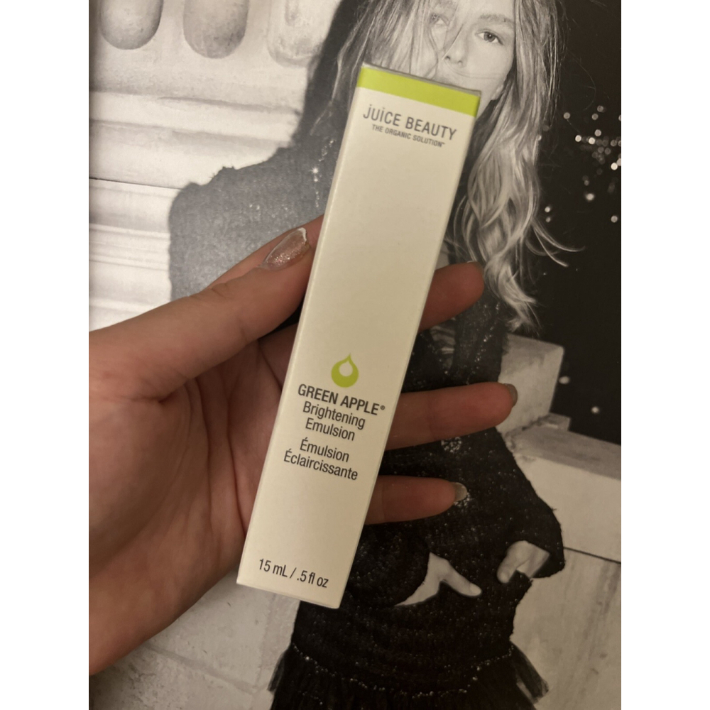 Juice Beauty Green Apple Brightening Emulsion .5oz / 15ml Travel Size New